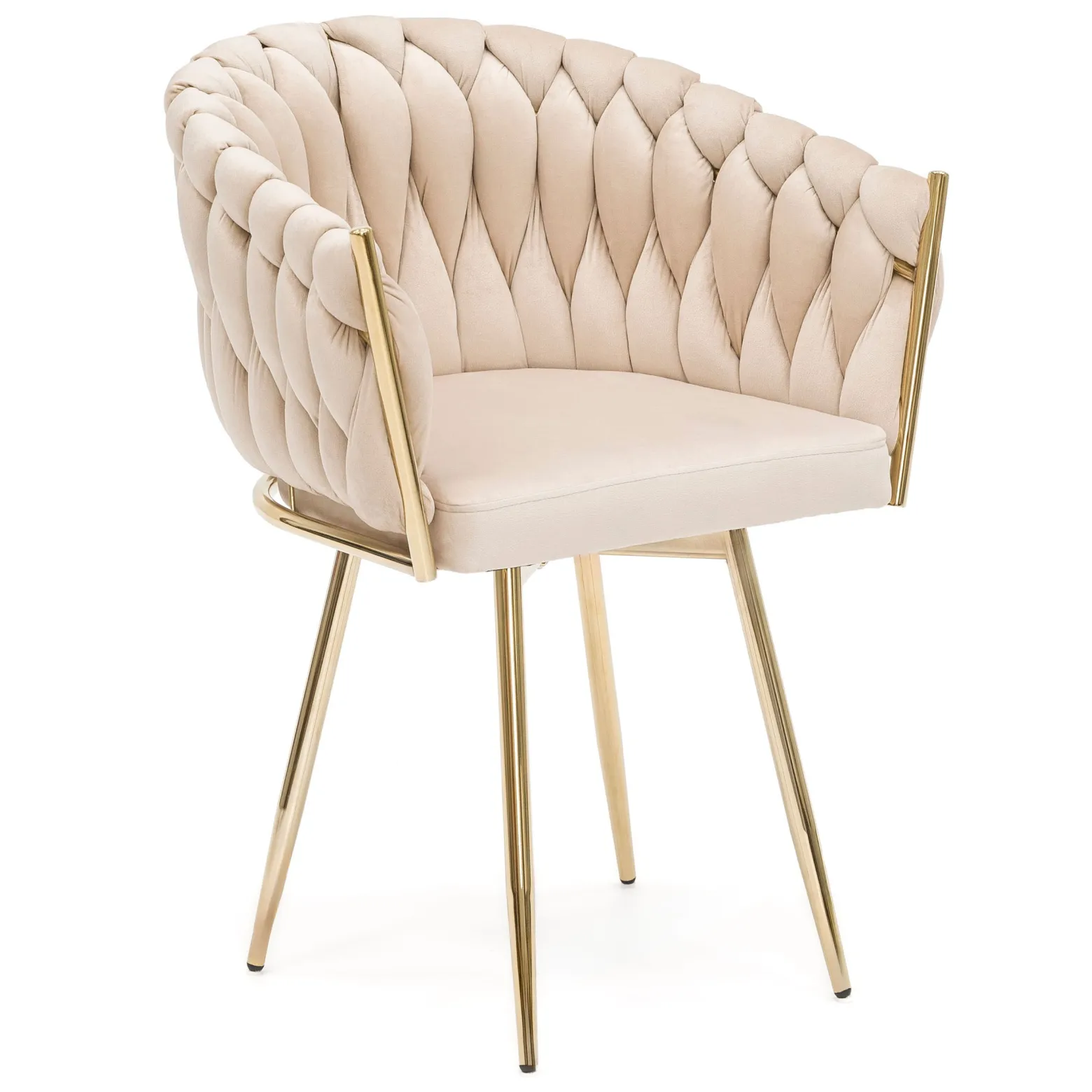 Krzesło obrotowe DC-7077S360 | Welur | Beż 5