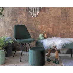 Krzesło Oslo Velvet zielone ciemne