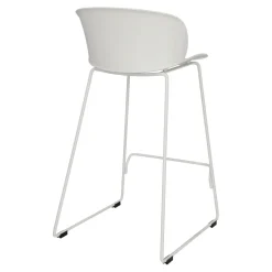 Krzesło stołek barowy Viva 66 cm biały