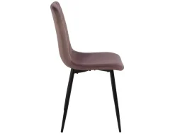 Krzesło tapicerowane DAREN VELVET cappuccino
