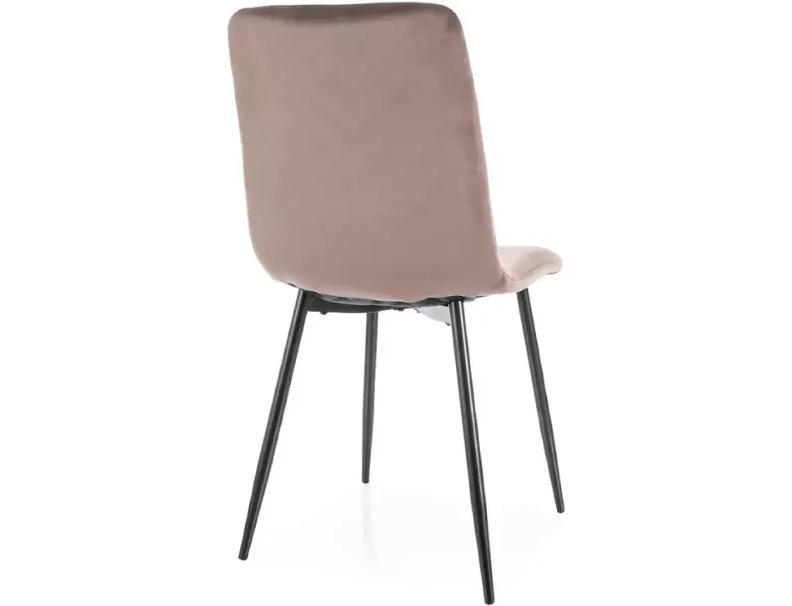Krzesło tapicerowane DAREN VELVET cappuccino