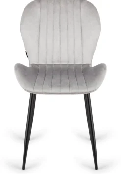 Krzesło tapicerowane MONTI VELVET GREY