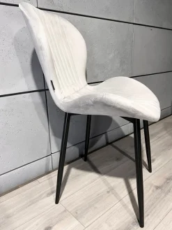 Krzesło tapicerowane MONTI VELVET GREY