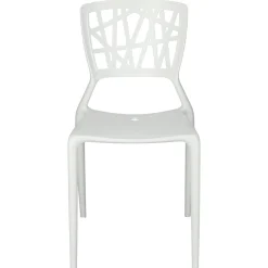 KRZESŁO Z POLIPROPYLENU Bush białe insp. Viento Chair