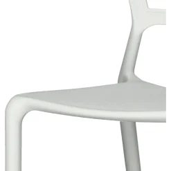 KRZESŁO Z POLIPROPYLENU Bush białe insp. Viento Chair
