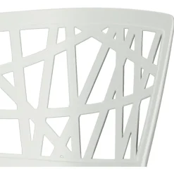 KRZESŁO Z POLIPROPYLENU Bush białe insp. Viento Chair