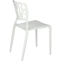 KRZESŁO Z POLIPROPYLENU Bush białe insp. Viento Chair