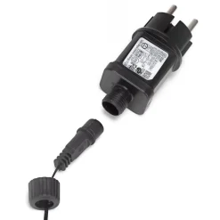 Kula świąteczna do ogrodu 160 LED bombka IP44 ciepły biały + biały flash