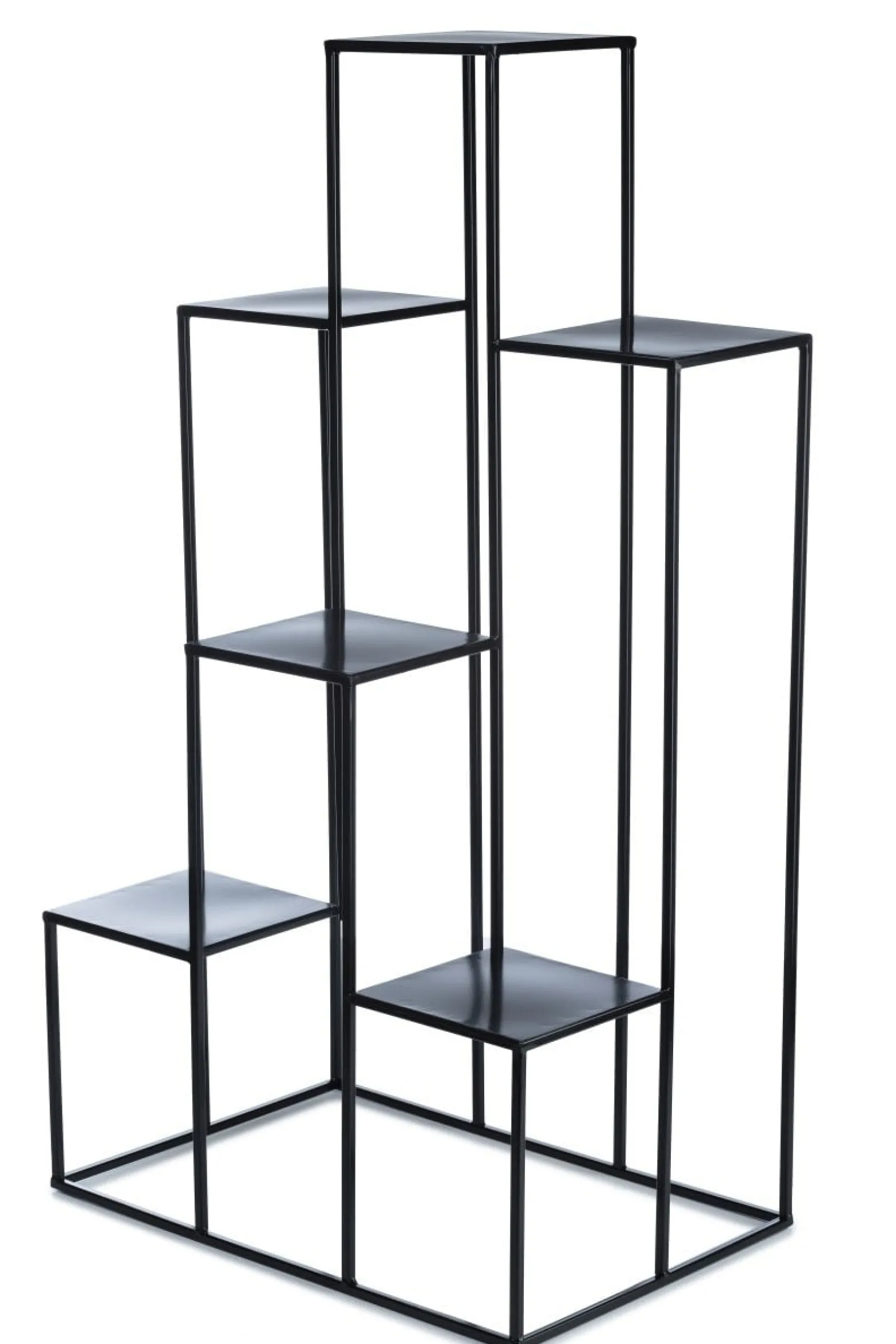 Kwietnik metalowy KASKADA na 6 kwiatów 110 cm LOFT