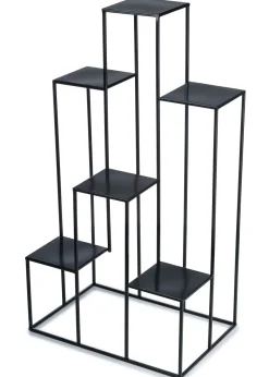 Kwietnik metalowy KASKADA na 6 kwiatów 110 cm LOFT