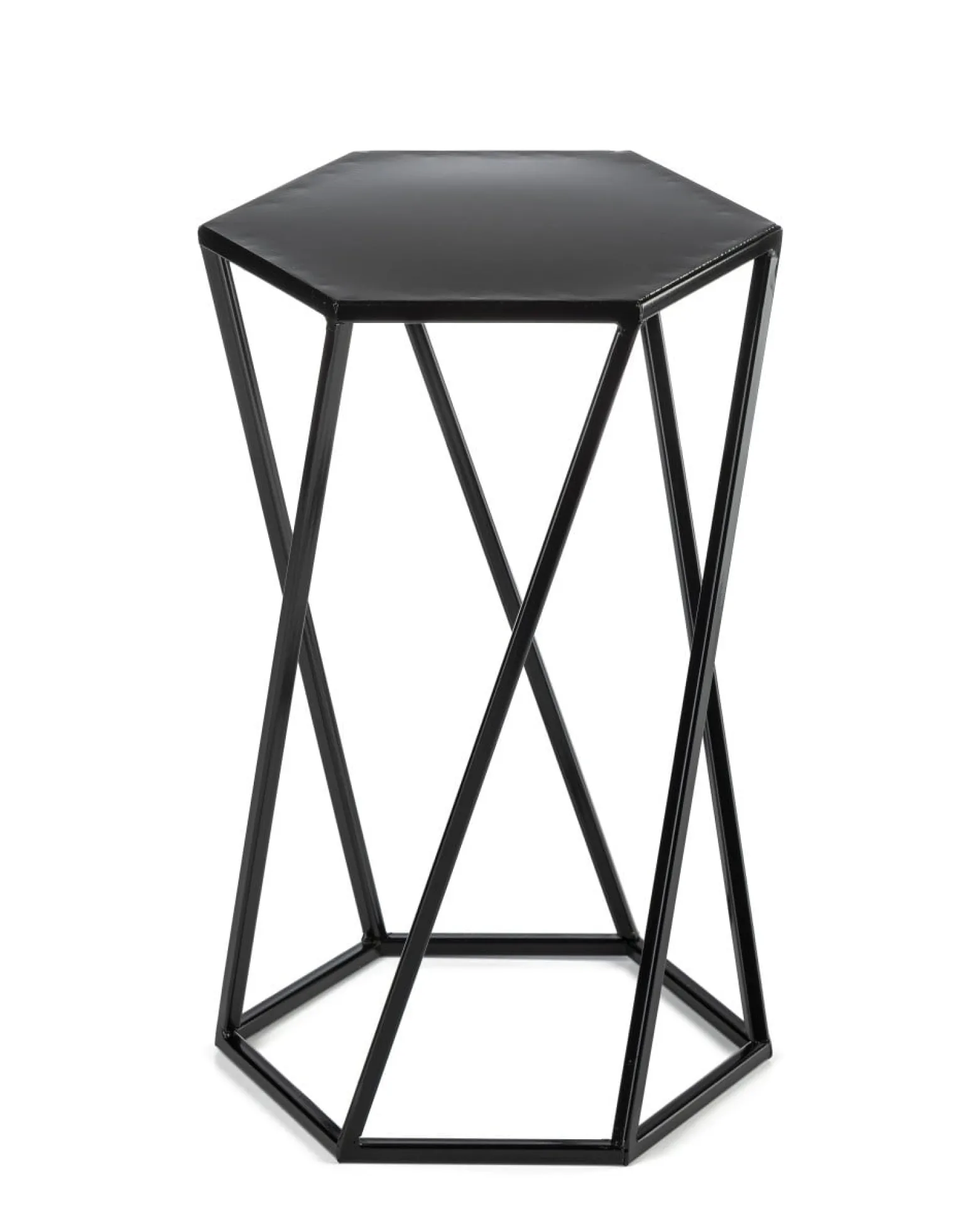 Kwietnik stojak na rośliny czarny 40 cm LOFT