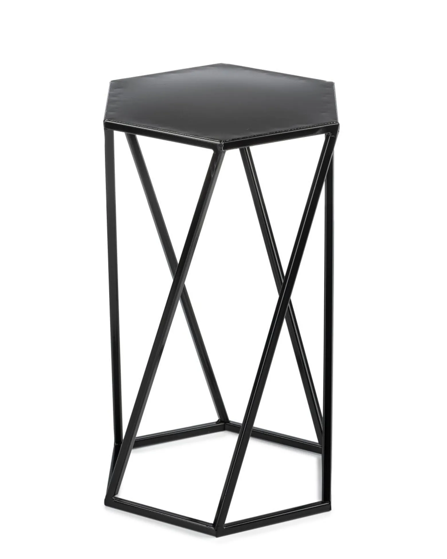 Kwietnik stojak na rośliny czarny 40 cm LOFT