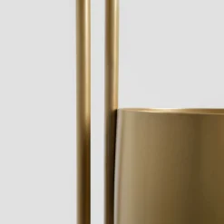 Kwietnik FLOERO metalowy złoty 49x14x80 cm HOMLA