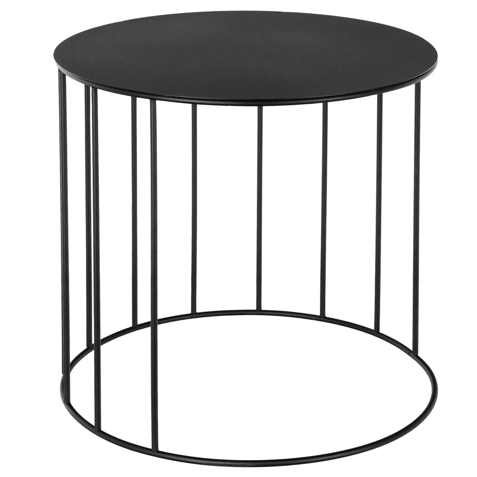 Kwietnik metalowy stojący loft 29 cm druciany stolik