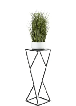 Kwietnik nowoczesny LOFT czarny 70 cm metalowy