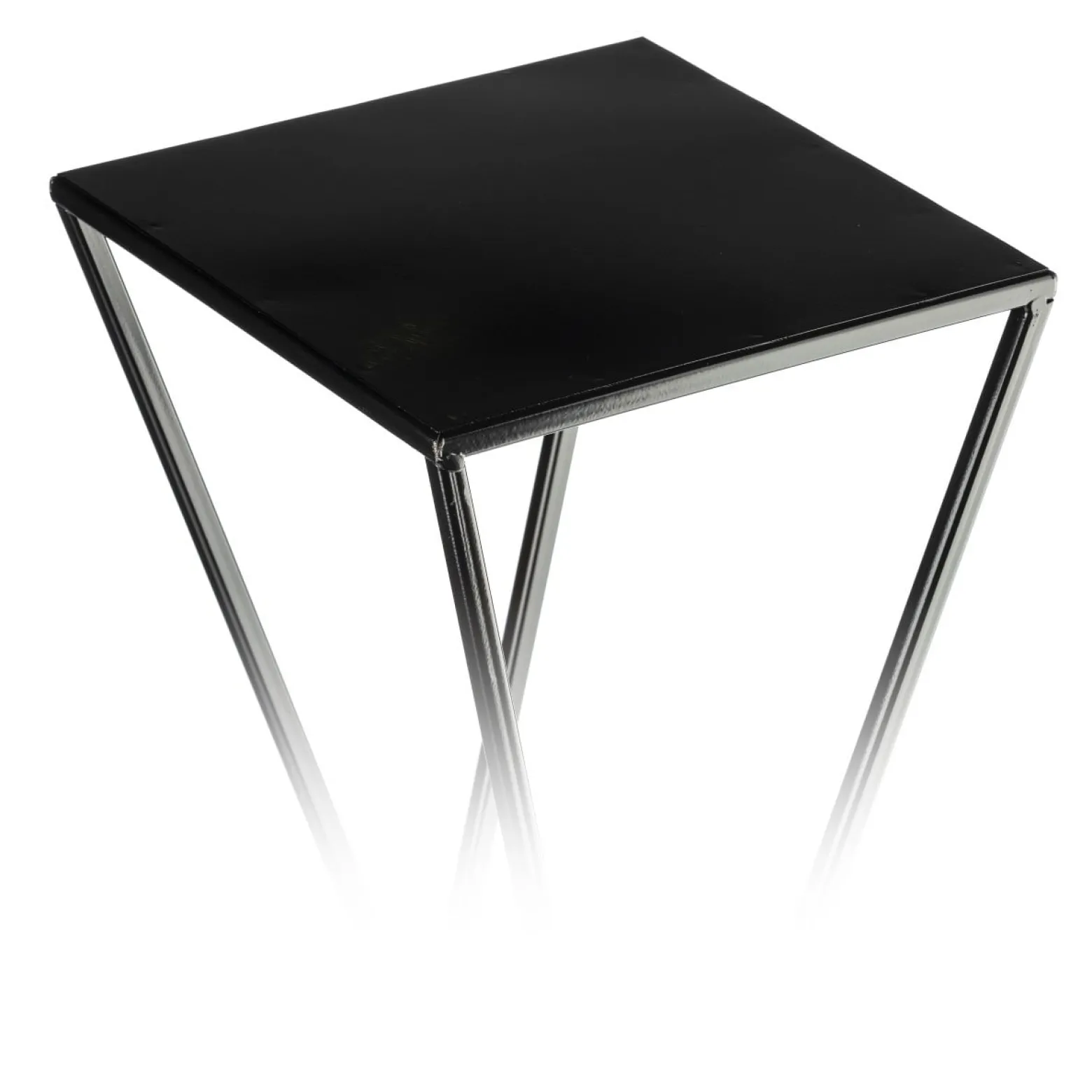 Kwietnik nowoczesny LOFT czarny 70 cm metalowy