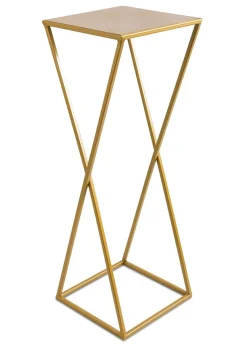 Kwietnik nowoczesny na rośliny 70 cm złoty LOFT