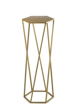 Kwietnik stojak na rośliny złoty 70 cm GLAM