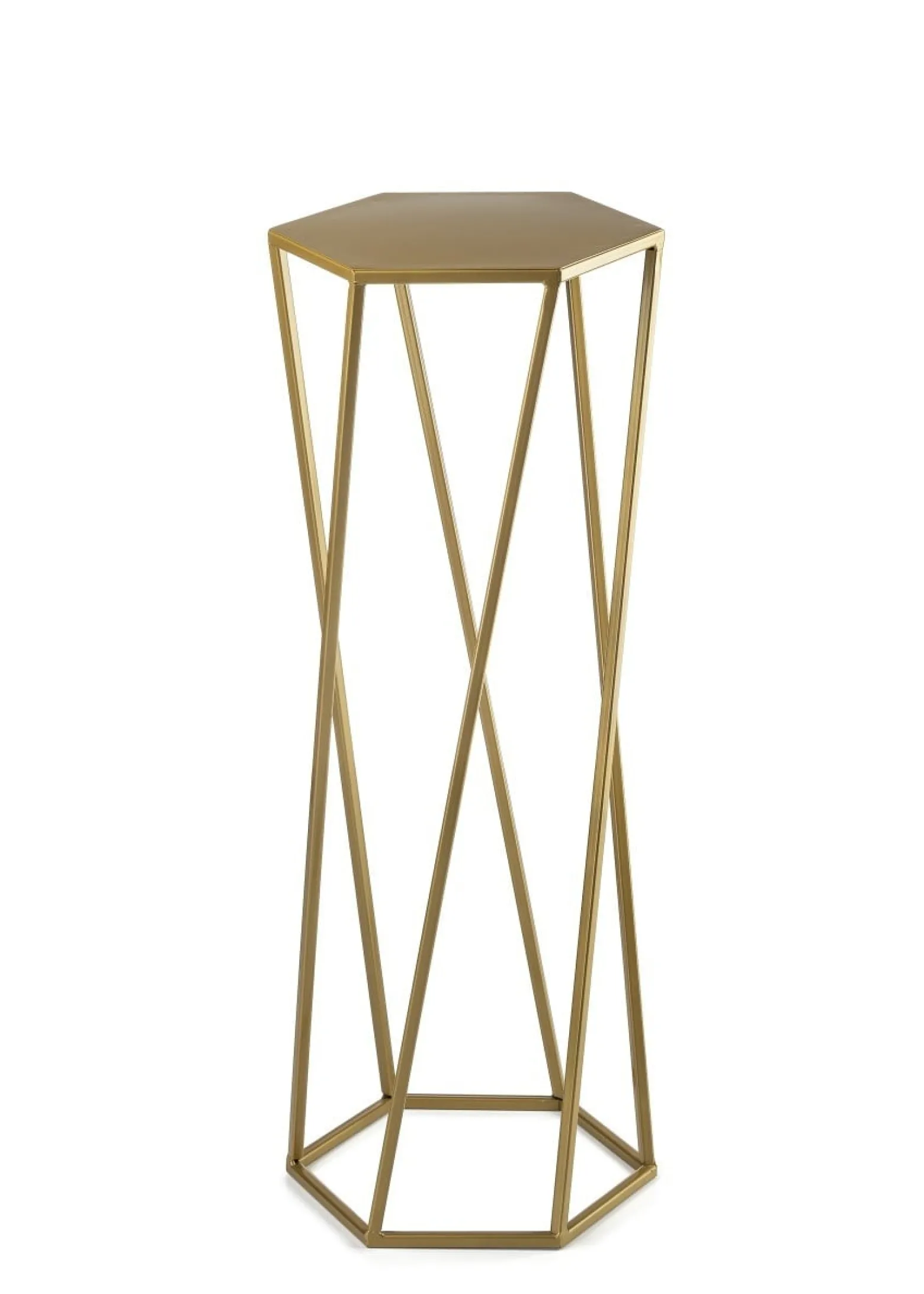 Kwietnik stojak na rośliny złoty 70 cm GLAM
