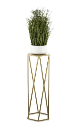 Kwietnik stojak na rośliny złoty 70 cm GLAM