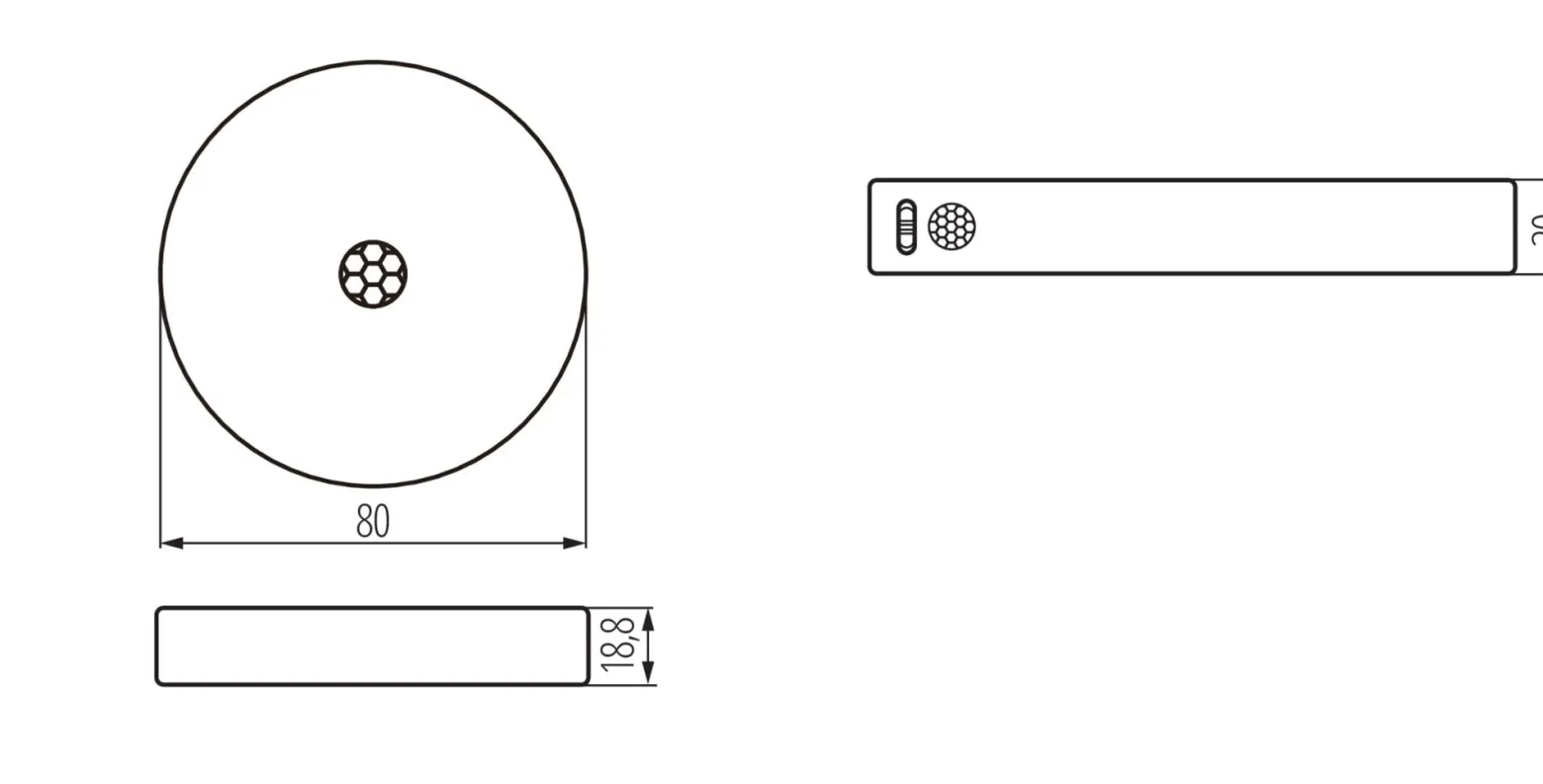 Lampka podszafkowa LED LL NAROK NL O-W LightLogic 66787 z czujnikiem ruchu