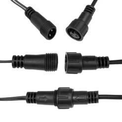 Lampki choinkowe 300 led biały ciepły, flash biały zimny 25,5 m