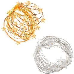 Lampki choinkowe 20 LED ciepły biały