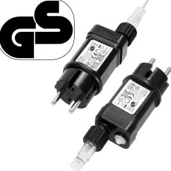 Lampki choinkowe 100 LED druciki mikro na prąd niebieskie