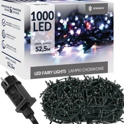 Lampki choinkowe 1000 LED 50 m multikolor zewnętrzne
