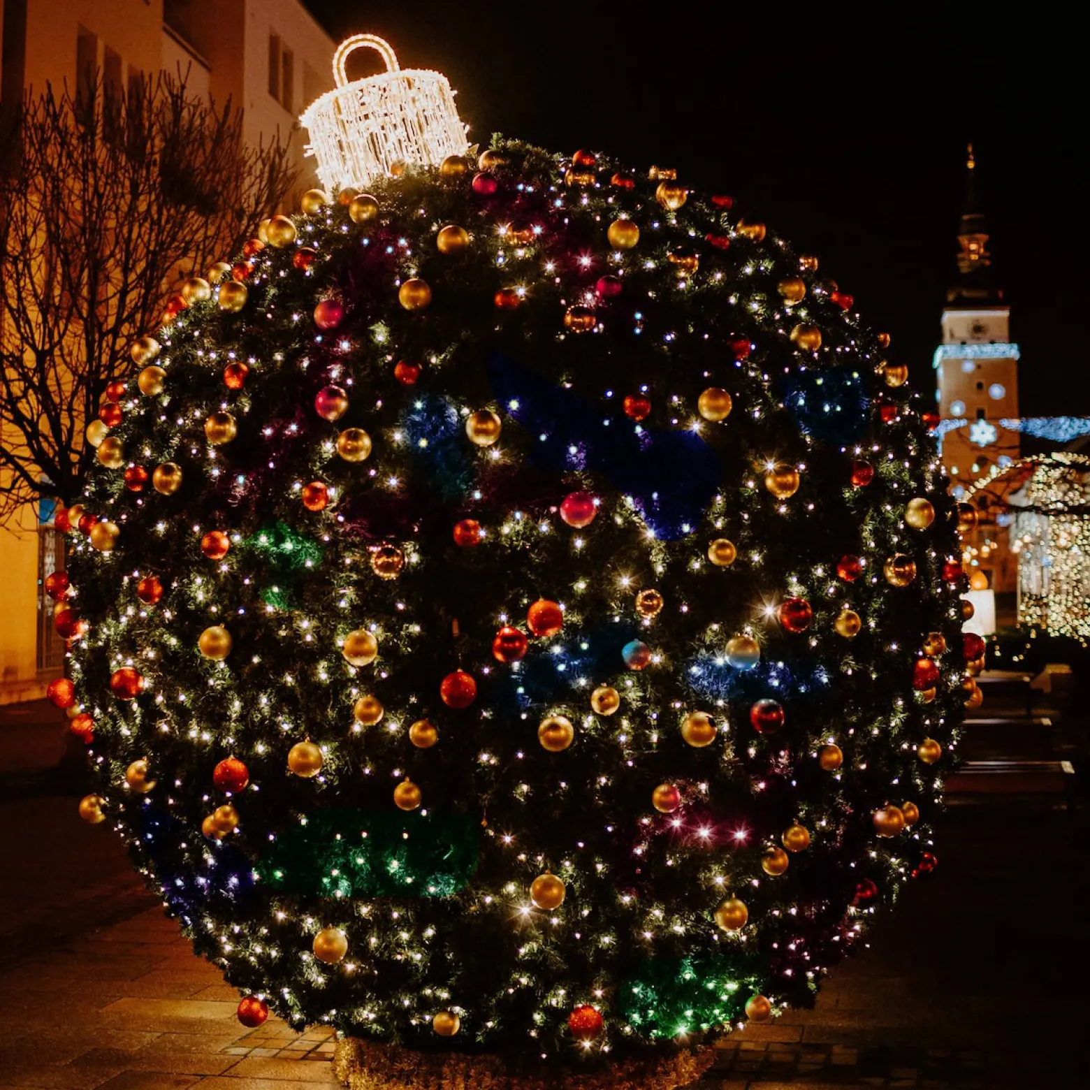 Lampki choinkowe 300 led multikolor 25,5 m oświetlenie IP44