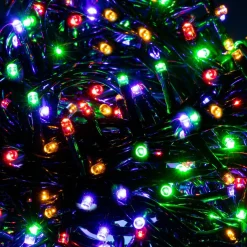 Lampki choinkowe 300 led multikolor 25,5 m oświetlenie IP44