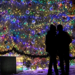 Lampki choinkowe 300 led multikolor 25,5 m oświetlenie IP44