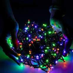 Lampki choinkowe 1000 Led multikolor 81,5 m oświetlenie IP44