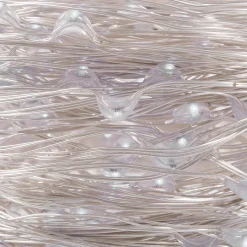 Lampki choinkowe 10 led na baterie druciki mikro biały zimny