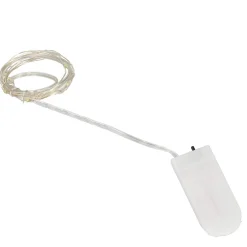 Lampki choinkowe 10 Led na baterie ciepły biały