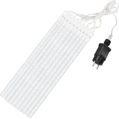 Lampki choinkowe 480 Led sople, meteory zew. niebieskie