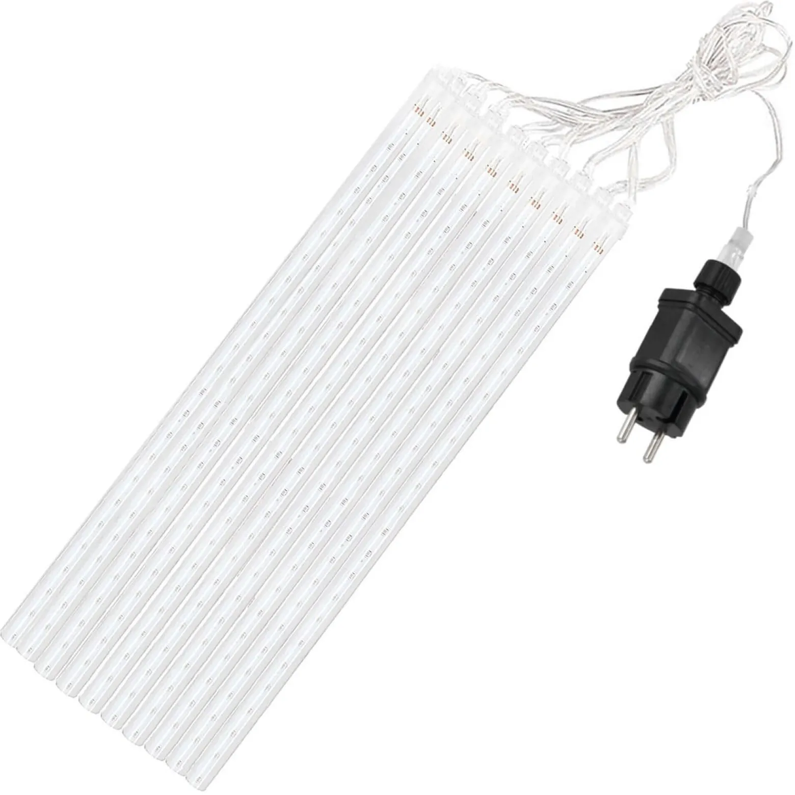 Lampki choinkowe 480 Led sople, meteory zew. niebieskie