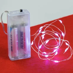 Lampki Girlanda 20 Led Zimna Biel Na Baterie