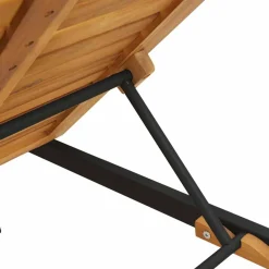 Leżak Drewniany Ogrodowy Leżanka Wypoczynkowa Na Taras Balkon Ogród