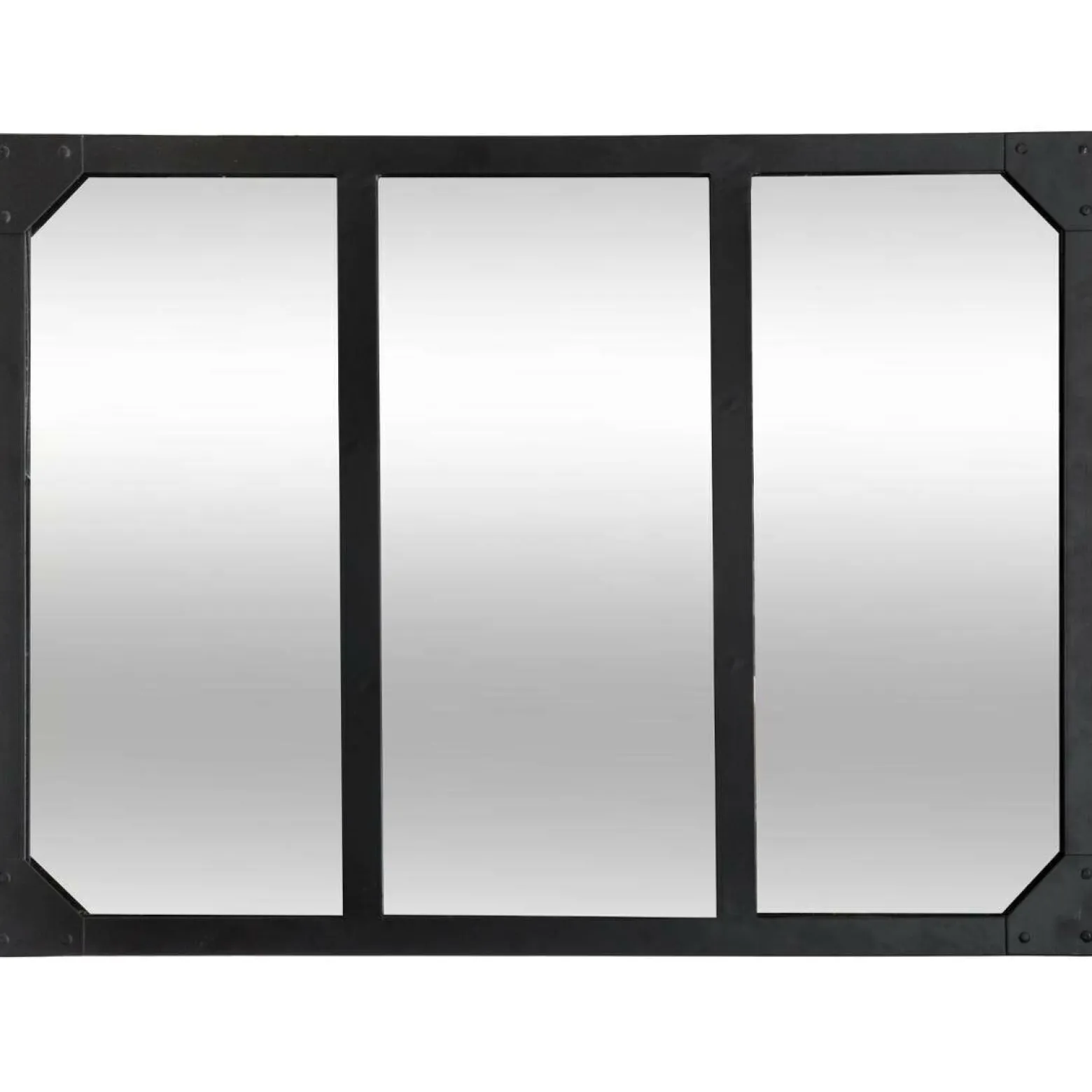 Lustro Lola czarne 54x74cm