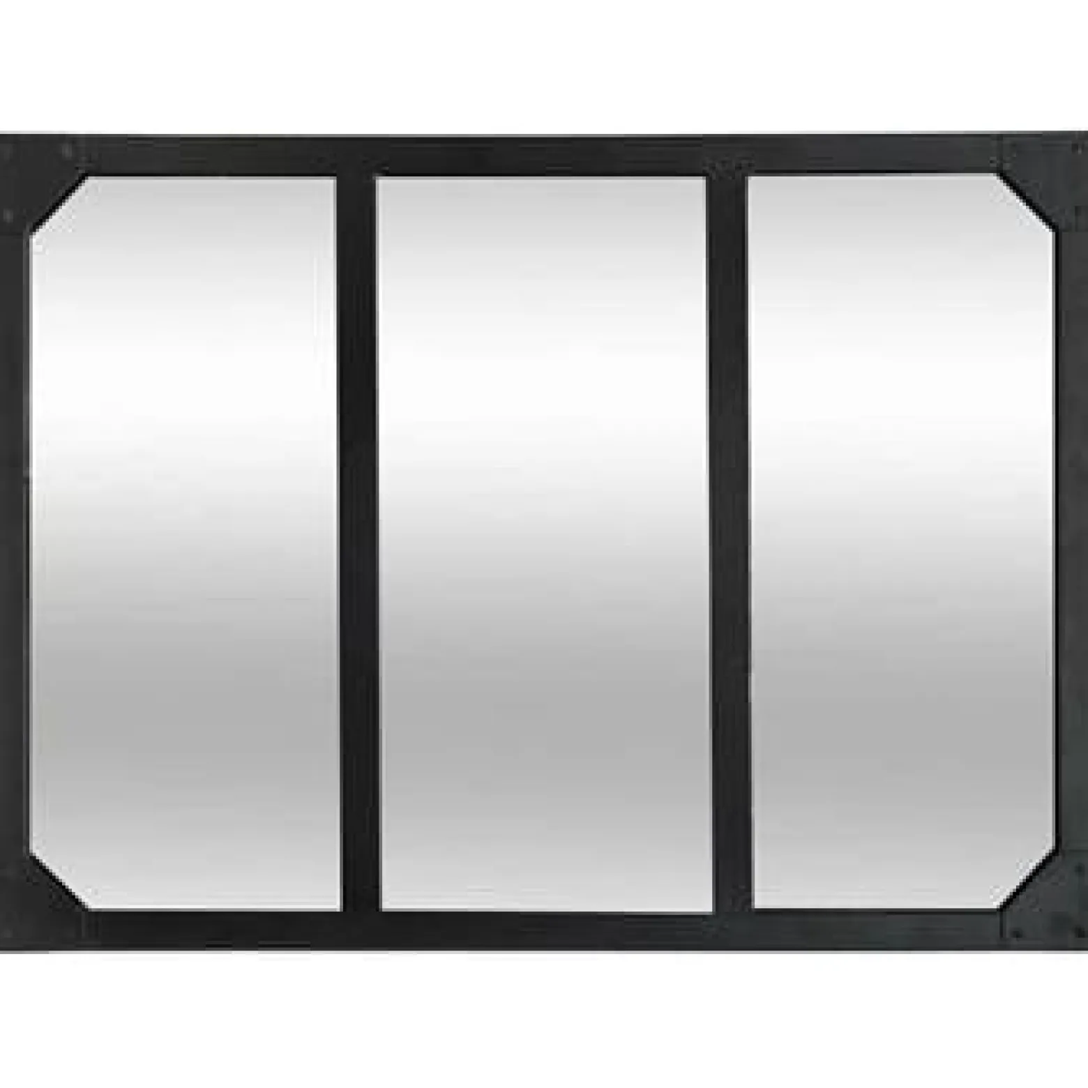 Lustro Lola czarne 54x74cm