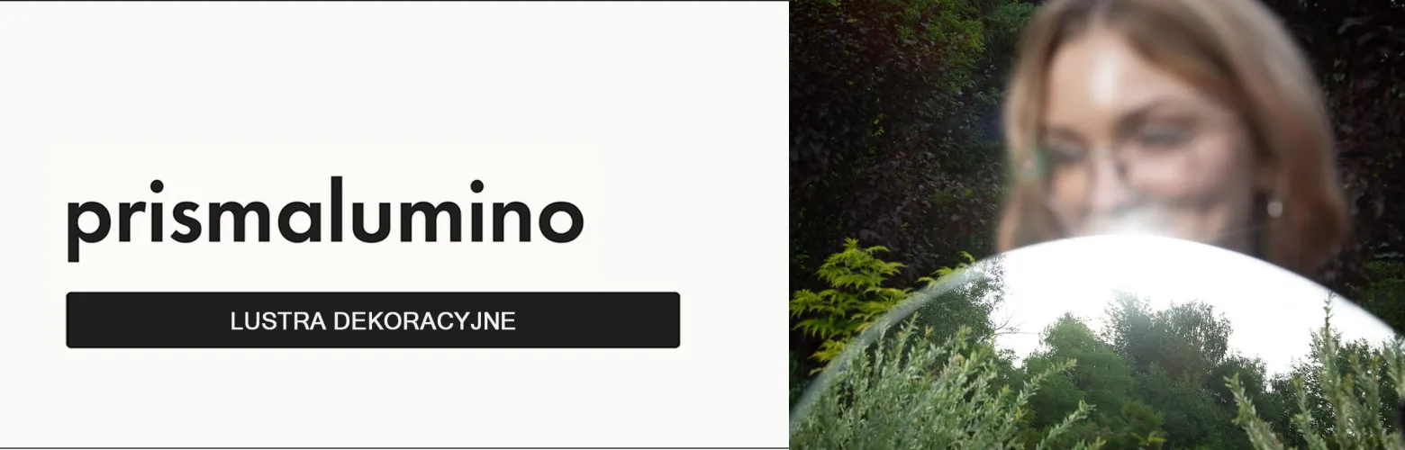 Lustro Nieregularne do Salonu Sypialni | 25x50cm | Wallfluent