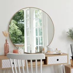 Lustro Alice 76cm złote