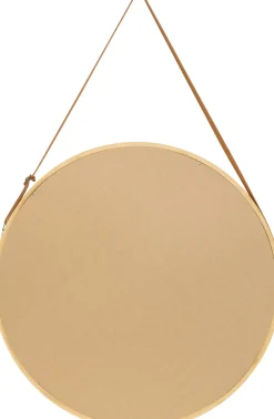 Lustro łazienkowe LOFT na pasku, Ø 50 cm