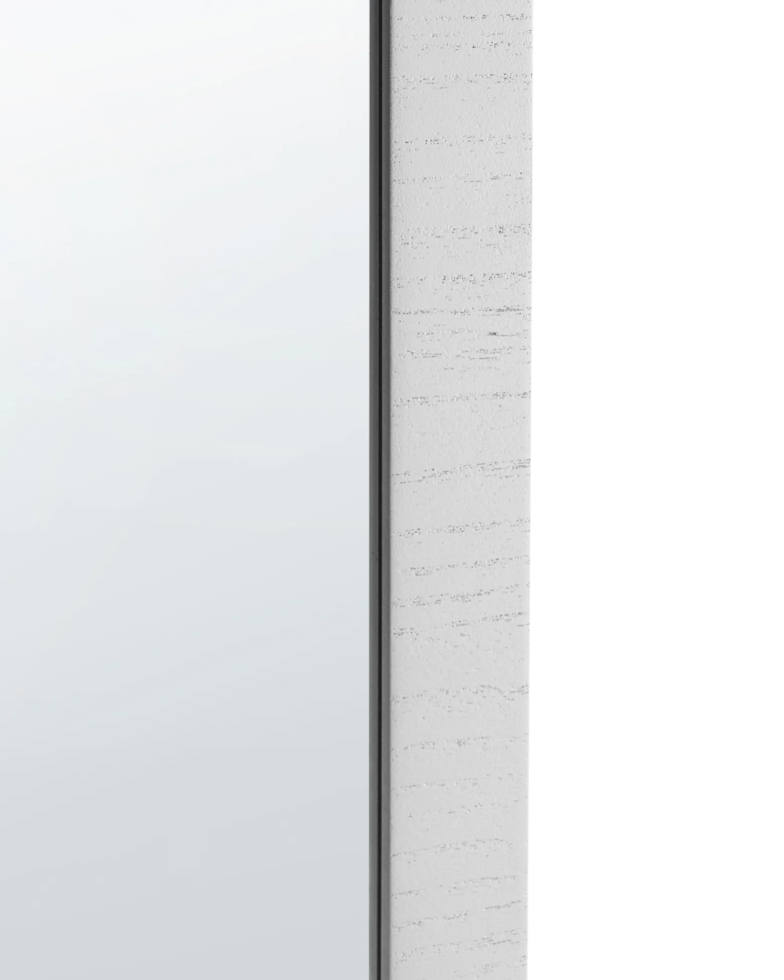 Lustro ścienne CHANU 44 x 104 cm Srebrny