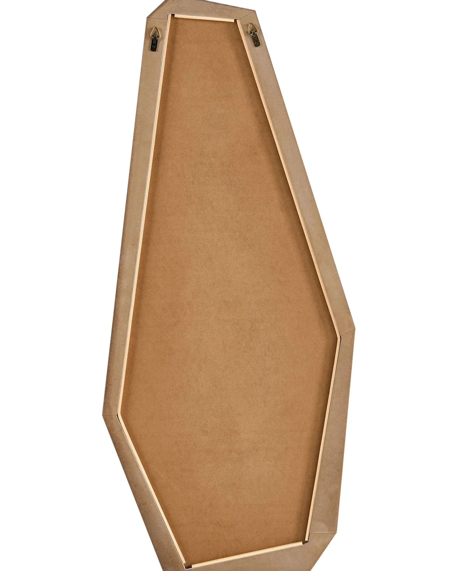 Lustro ścienne CHANU 44 x 104 cm Srebrny