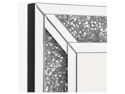 Lustro ścienne Denver 80x120 cm srebrny