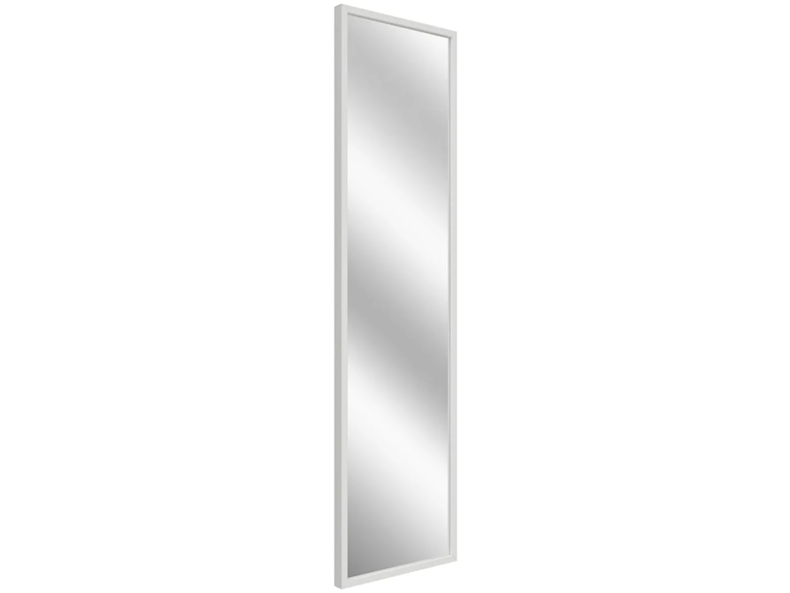 Lustro ścienne Floryda 32x122 cm białe