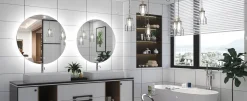 Lustro ścienne LED 60cm HZJ060