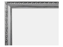 Lustro ścienne Lucy 45x55 cm srebrne